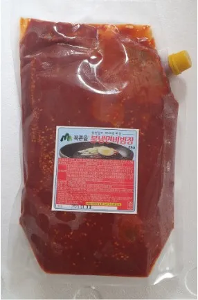 우복당 하피 북촌골 불냉면 비빔장 2kg 