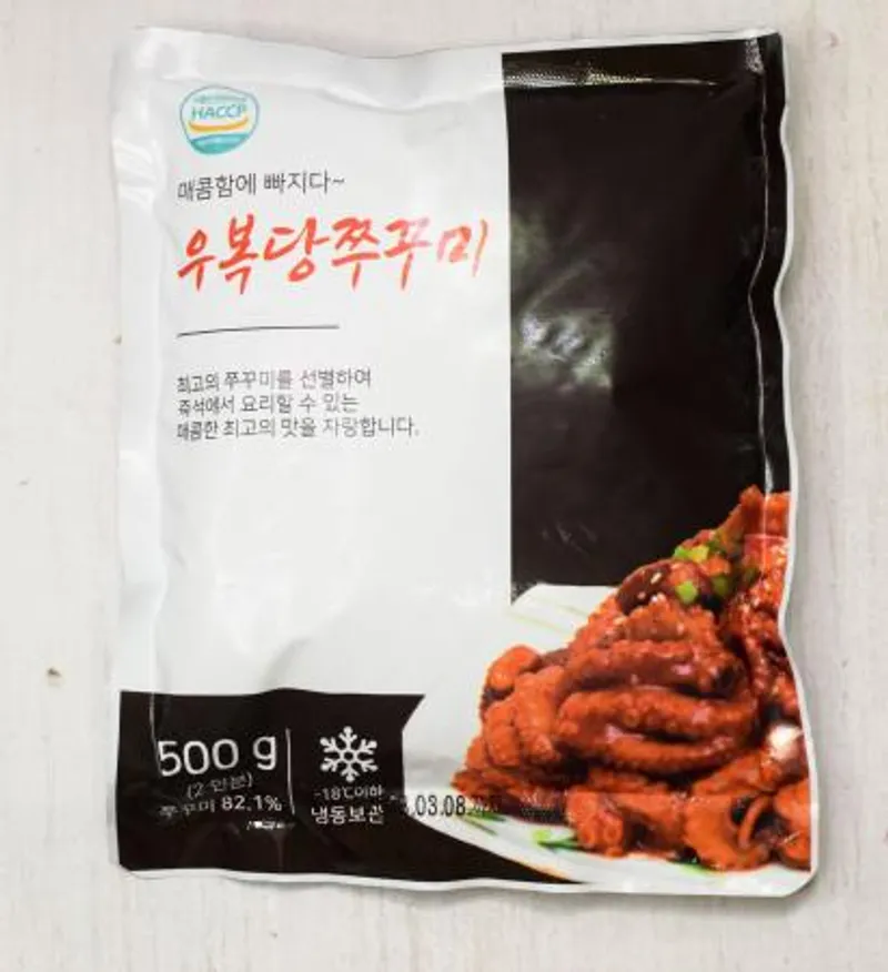 우복당 맛있는 매콤 쭈꾸미 500g 이미지