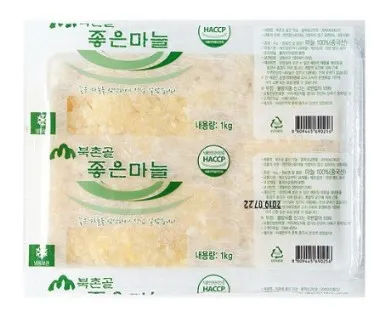우복당 좋은 다진 마늘 1kg 냉동 다진마늘