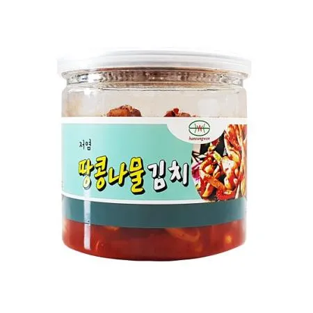 저염땅콩나물김치 400g 이미지